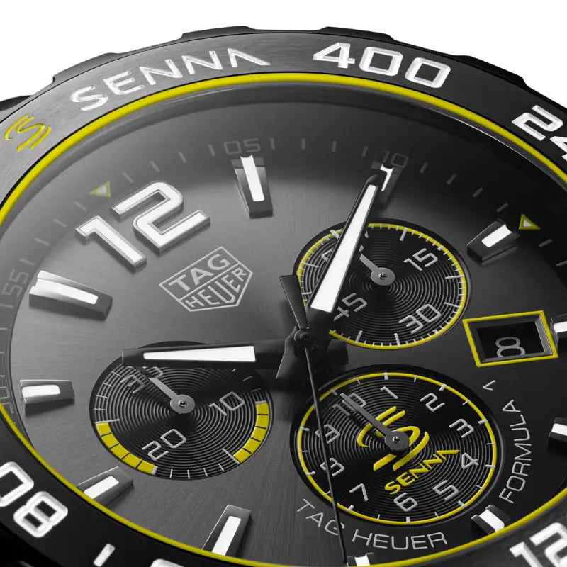 TAG Heuer Formula 1 Chronograph Black x Senna