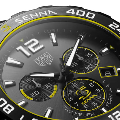 TAG Heuer Formula 1 Chronograph Black x Senna
