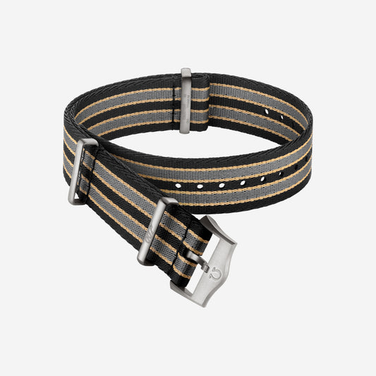 20mm Multicolor Polyamide 007 NATO Watch Strap