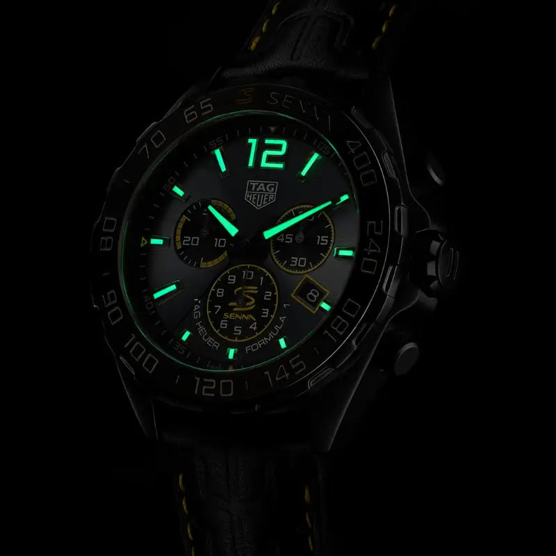 TAG Heuer Formula 1 Chronograph Black x Senna